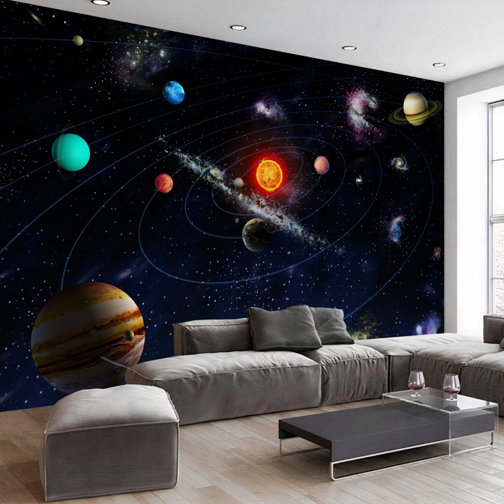 Fototapeta trajektoria planet galaktyki