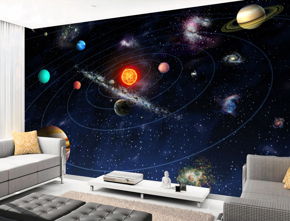 Fototapeta trajektoria planet galaktyki