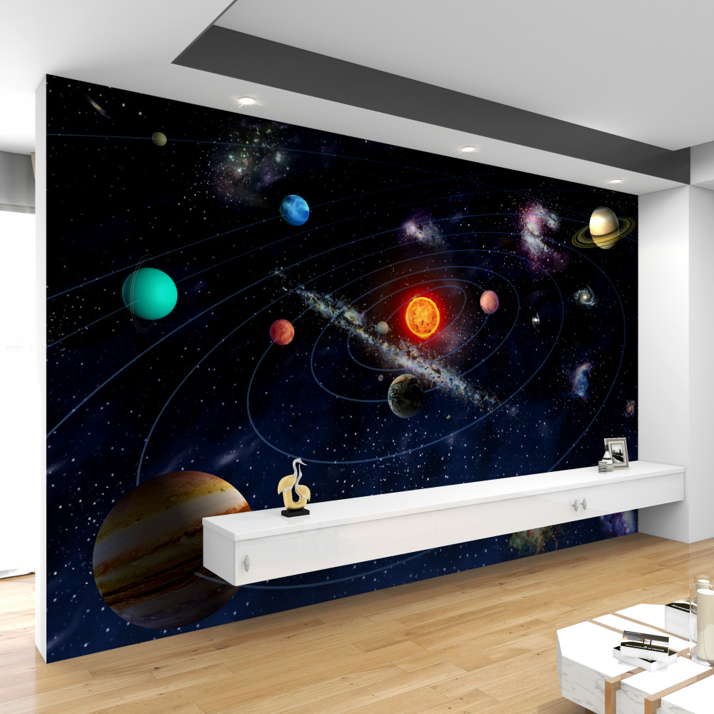 Fototapeta trajektoria planet galaktyki