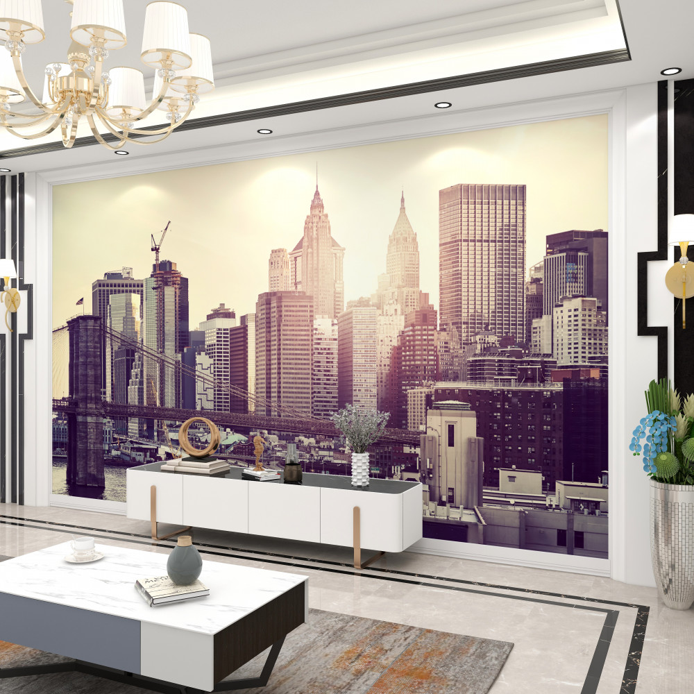 Fototapeta malowniczy widok na Manhattan
