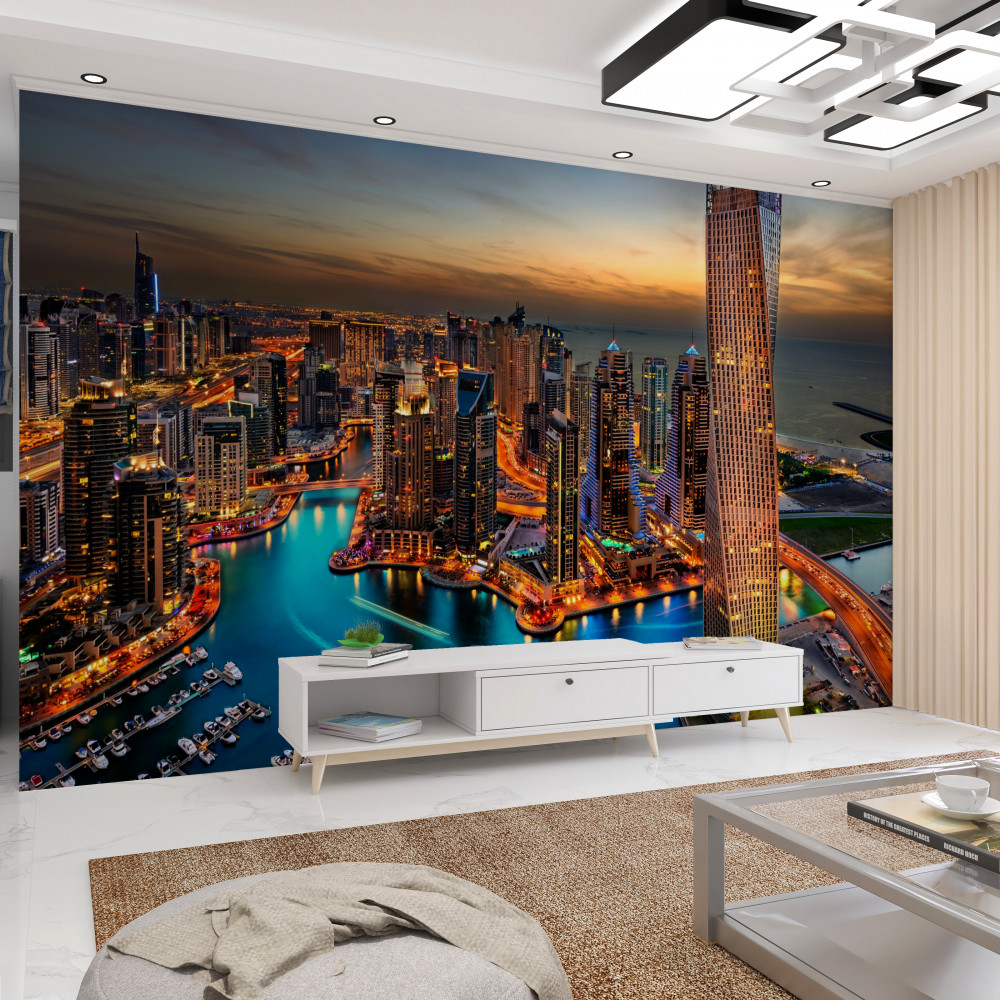 Fototapeta miejski krajobraz Dubaju
