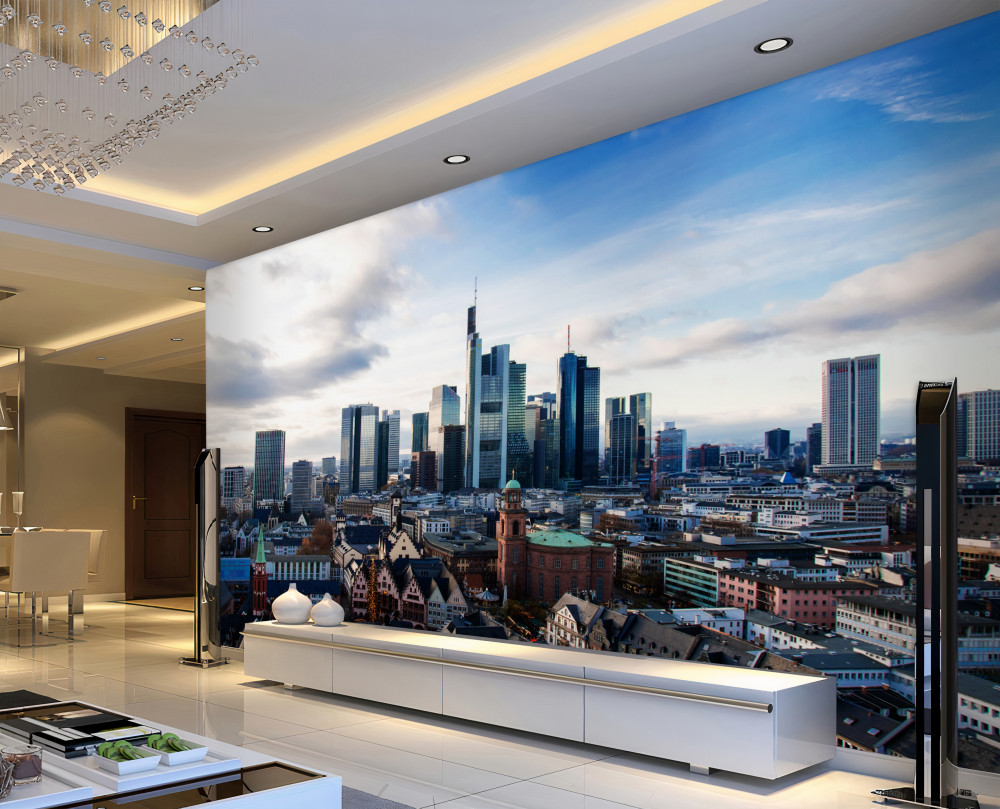 Fototapeta widok na Frankfurt