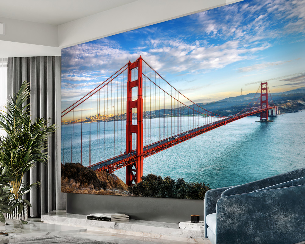 Fototapeta widok na most Golden Gate