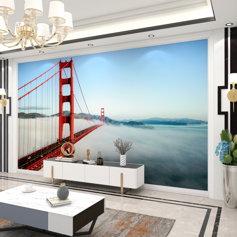 Fototapeta Most Golden Gate we mgle