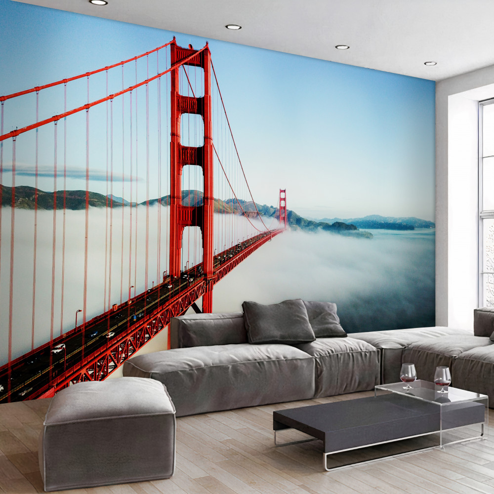 Fototapeta Most Golden Gate we mgle