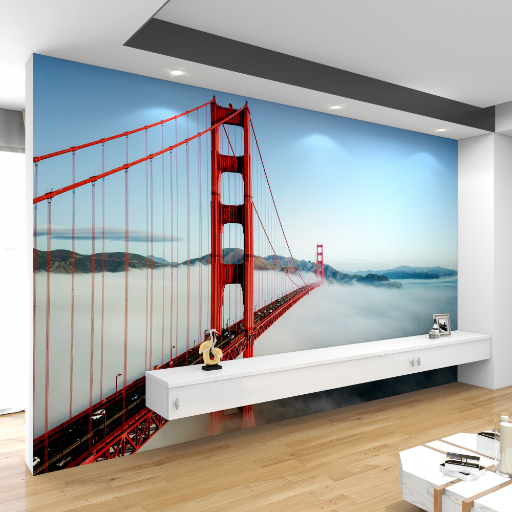 Fototapeta Most Golden Gate we mgle