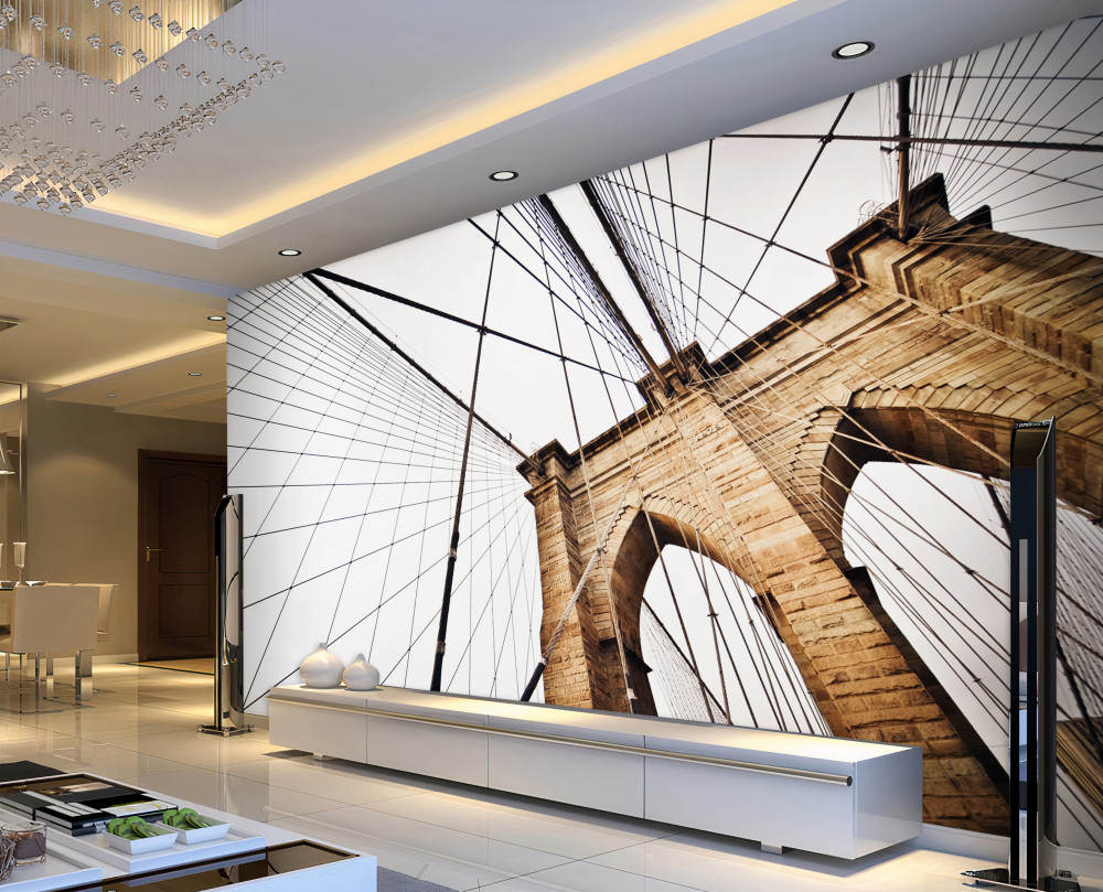 Fototapeta Architektura Mostu Brooklyńskiego