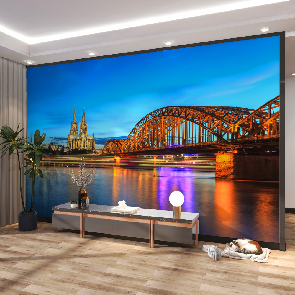 Fototapeta Most Hohenzollernów w Kolonii