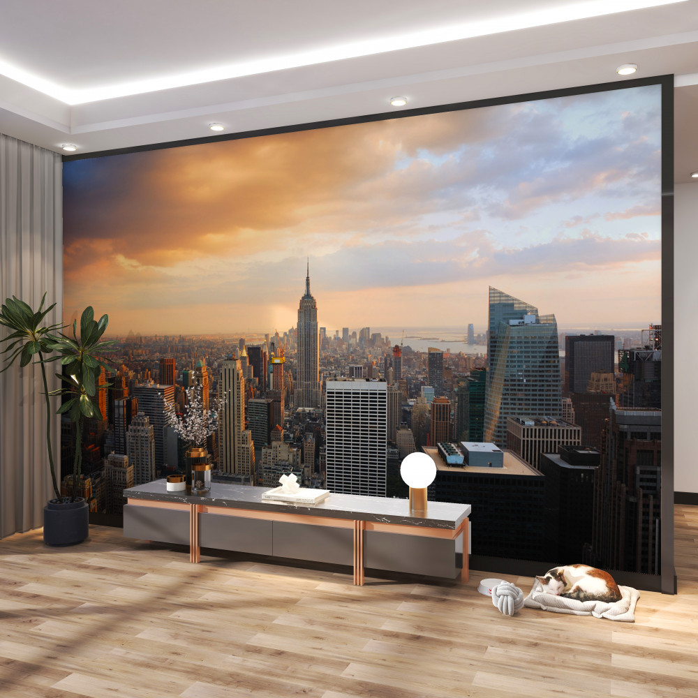Fototapeta Panorama Nowego Jorku z góry