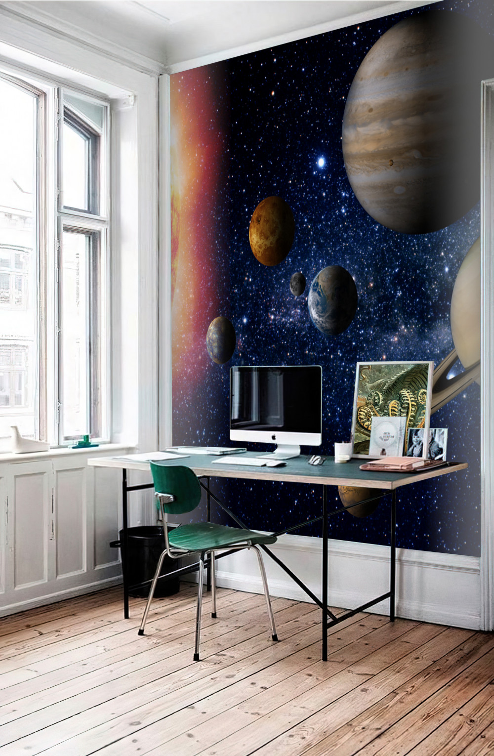 Fototapeta parada planet wokół słońca