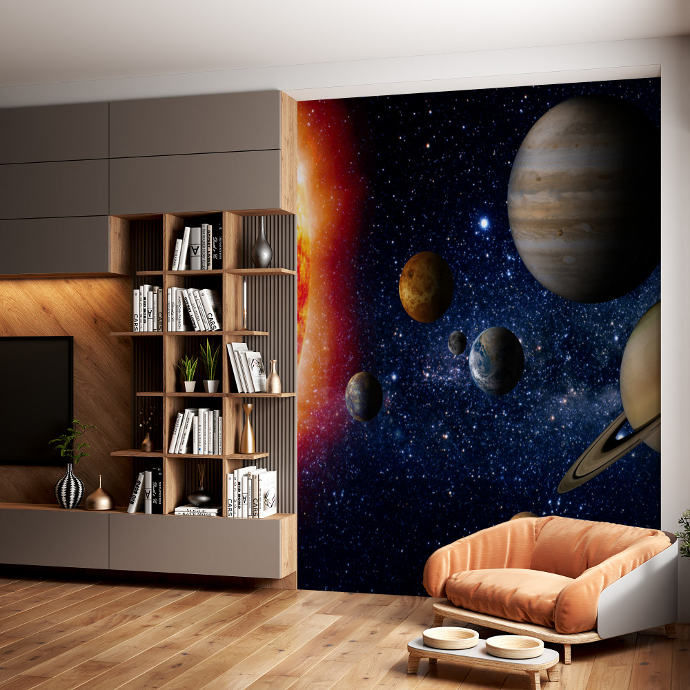 Fototapeta parada planet wokół słońca