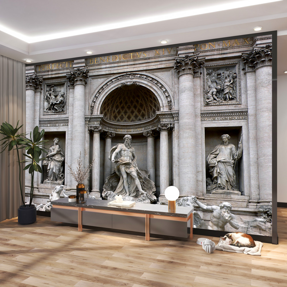 Fototapeta rzeźby przy Fontannie di Trevi
