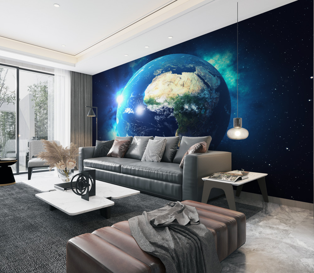 Fototapeta planeta Ziemia i Afryka