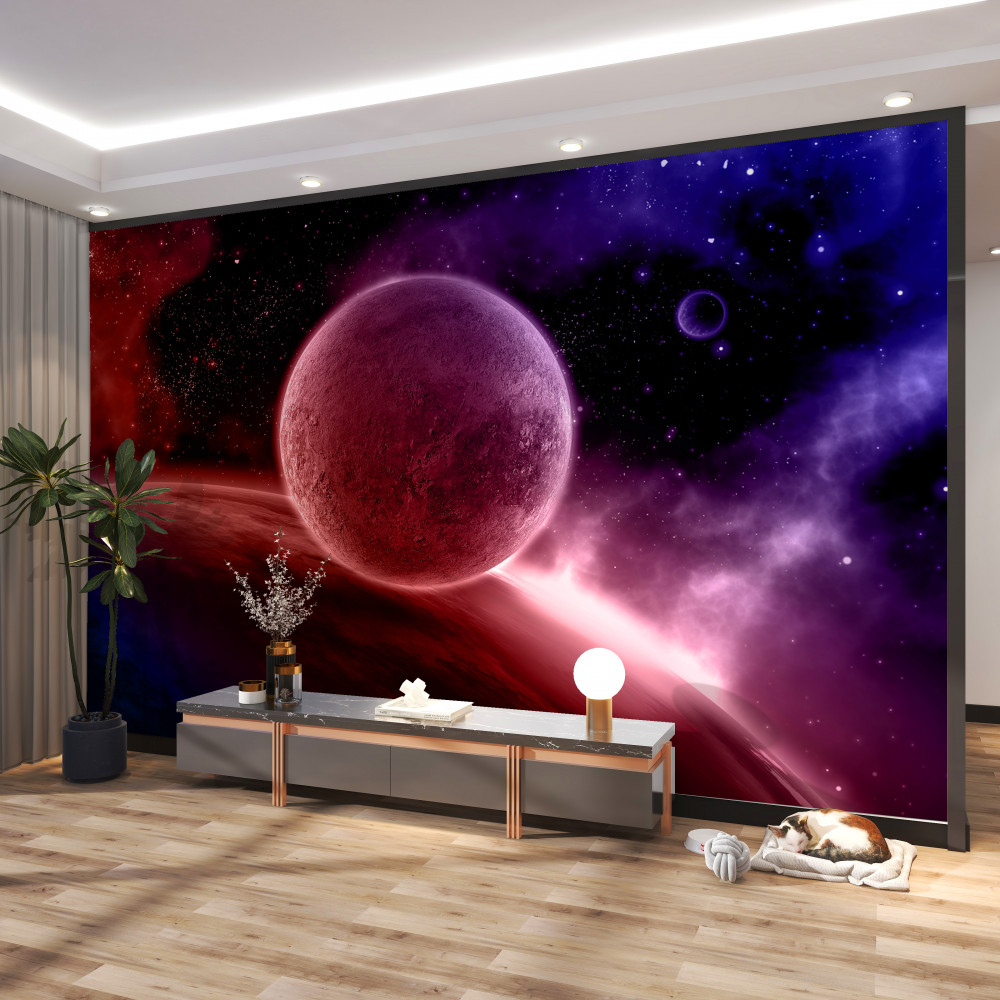 Fototapeta nieznane planety naszego wszechświata