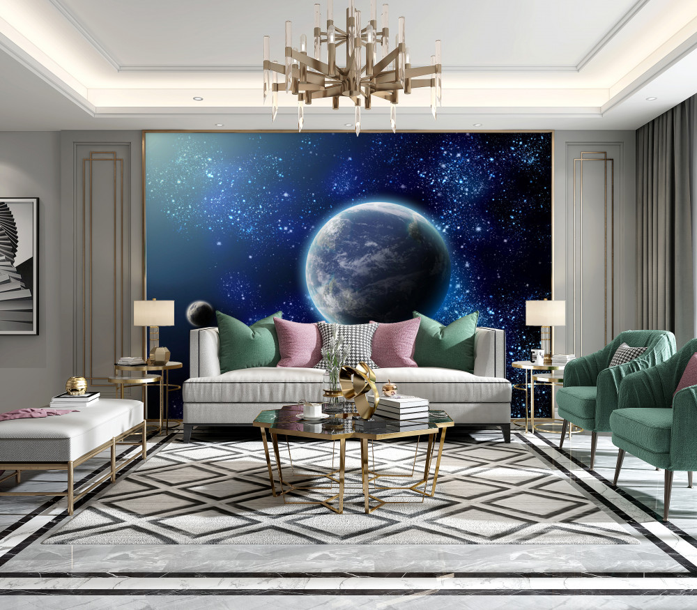 Fototapeta planeta na tle przestrzeni