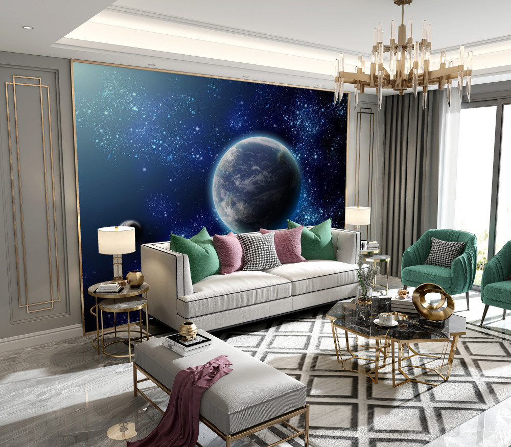 Fototapeta planeta na tle przestrzeni
