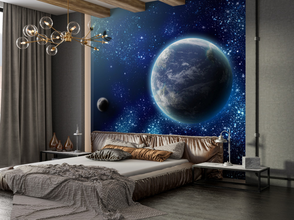 Fototapeta planeta na tle przestrzeni