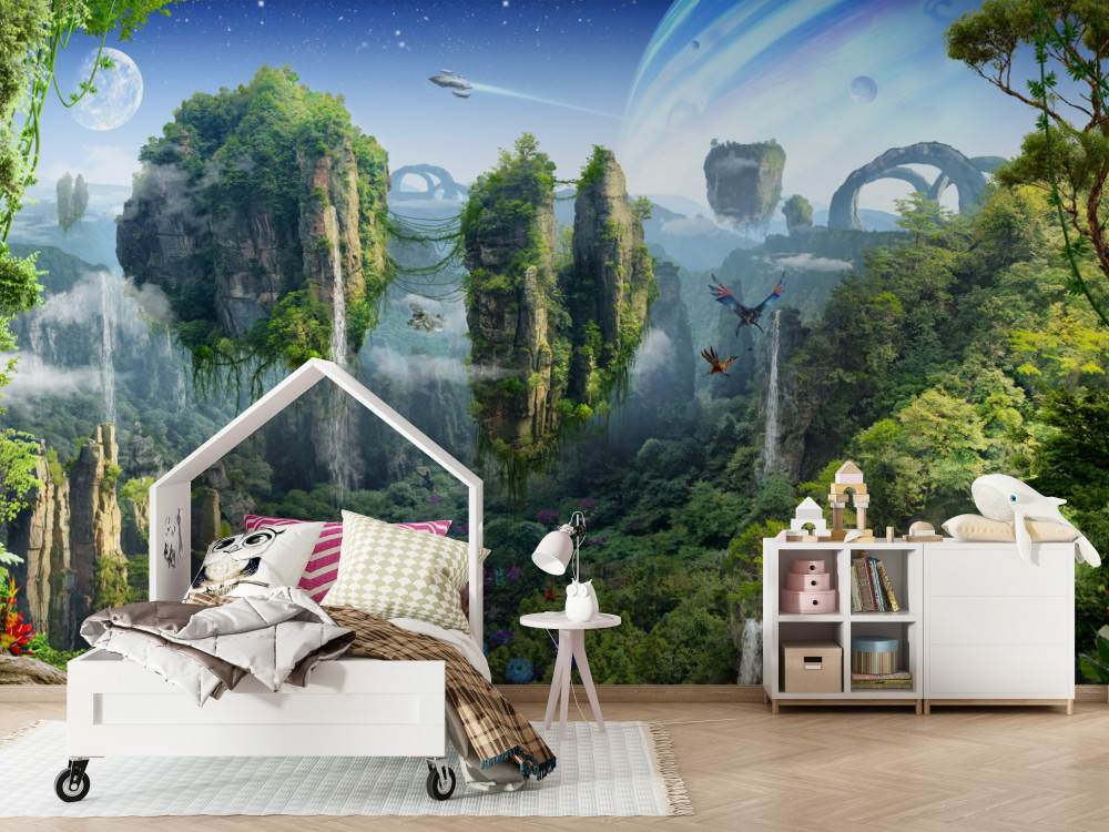 Fototapeta fantastyczna planeta Pandora