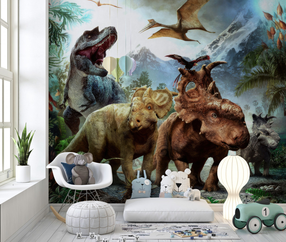Fototapeta Dinozaury jurajskie