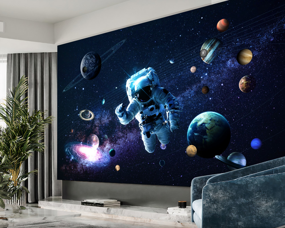Fototapeta astronauta w kosmosie