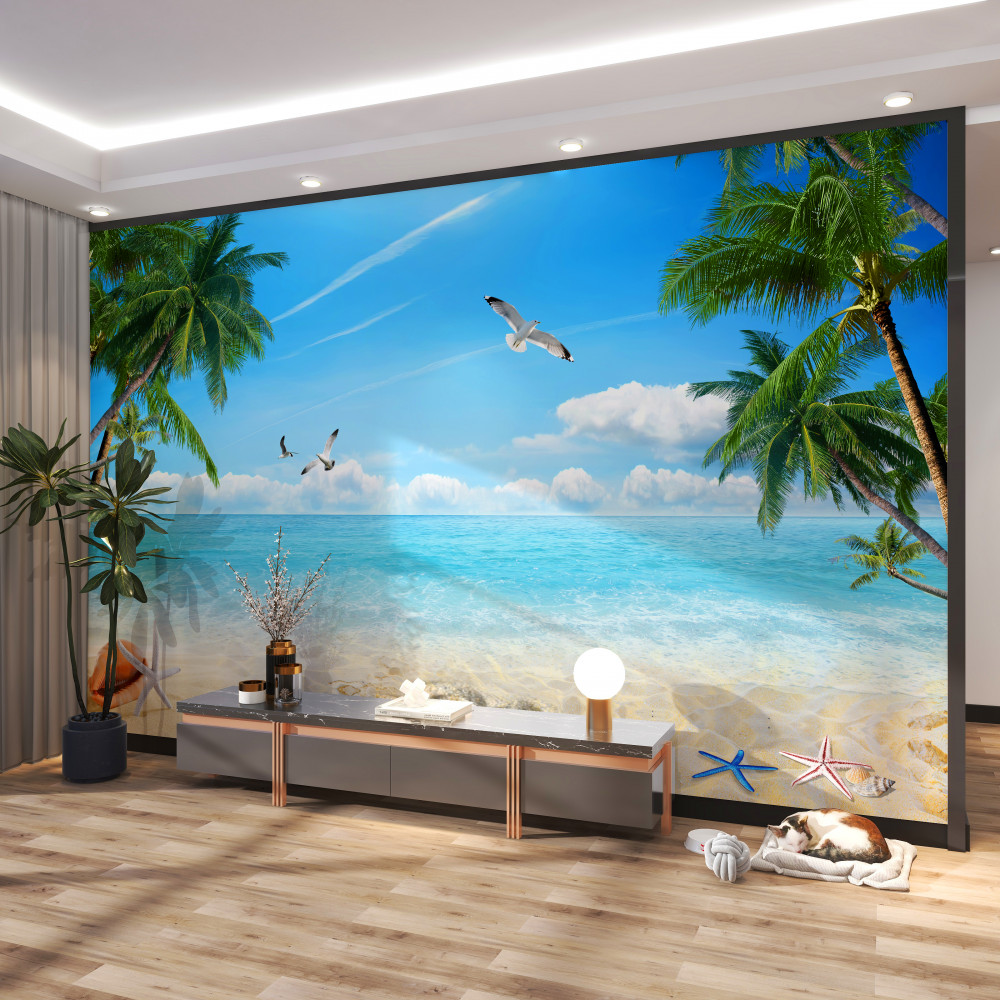 Fototapeta piaszczysta plaża i ocean
