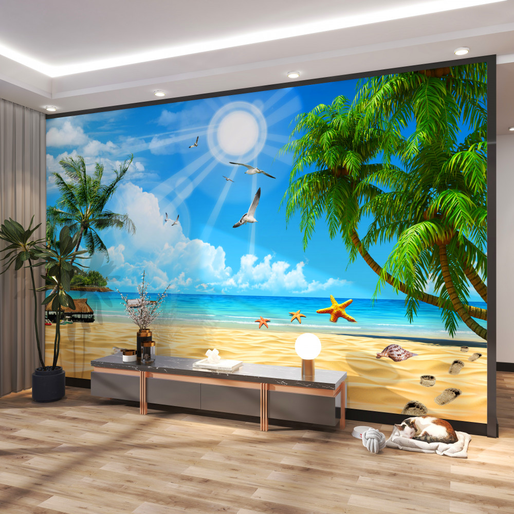 Fototapeta tropikalna plaża nad morzem