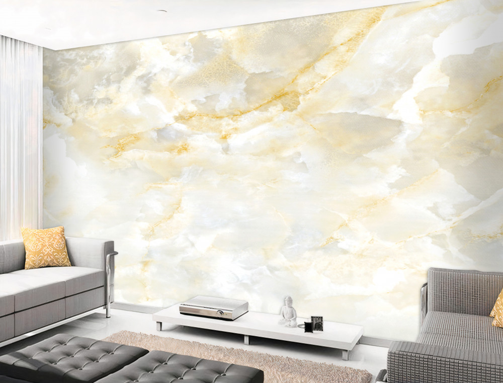 Fototapeta Płytki porcelanowe z białego onyksu