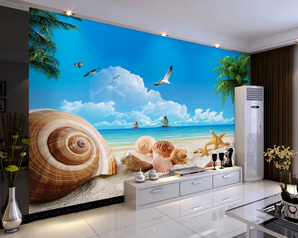 Fototapeta muszle na brzegu oceanu