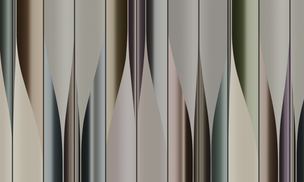 Fototapeta ostre kolumny gradientowe