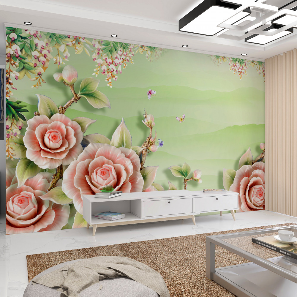 Fototapeta przepiękne porcelanowe róże