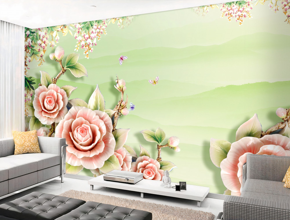Fototapeta przepiękne porcelanowe róże