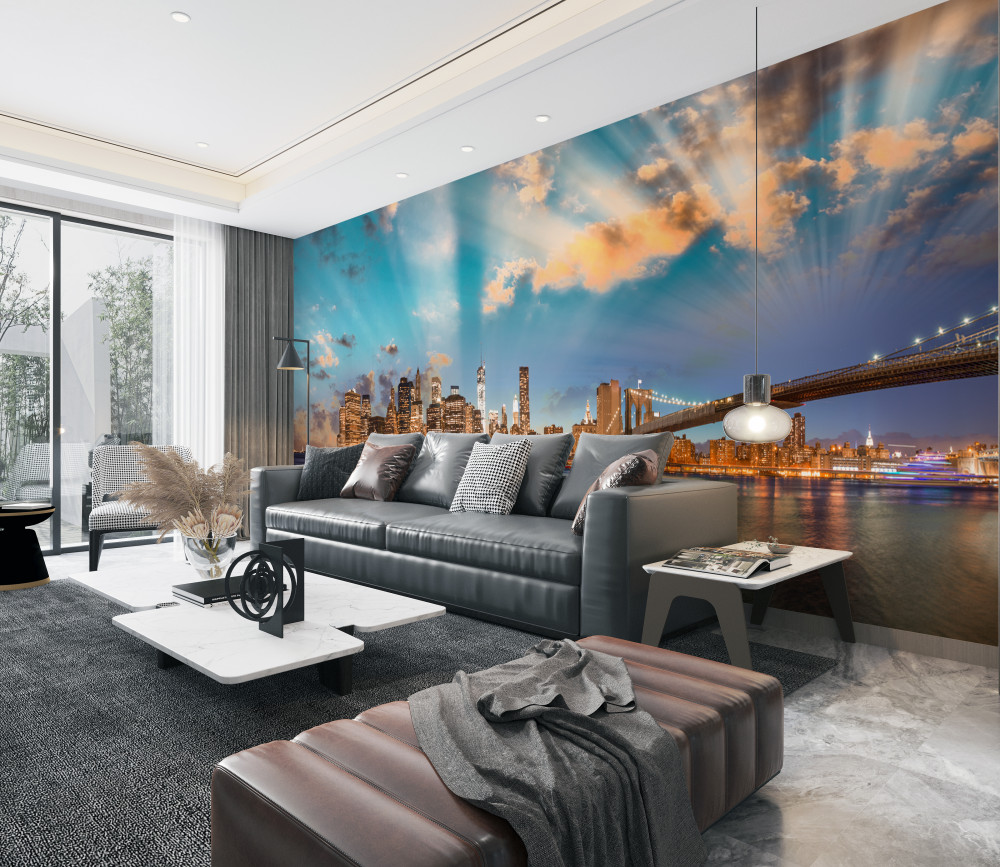 Fototapeta Most Brookliński i Manhattan w Nowym Jorku