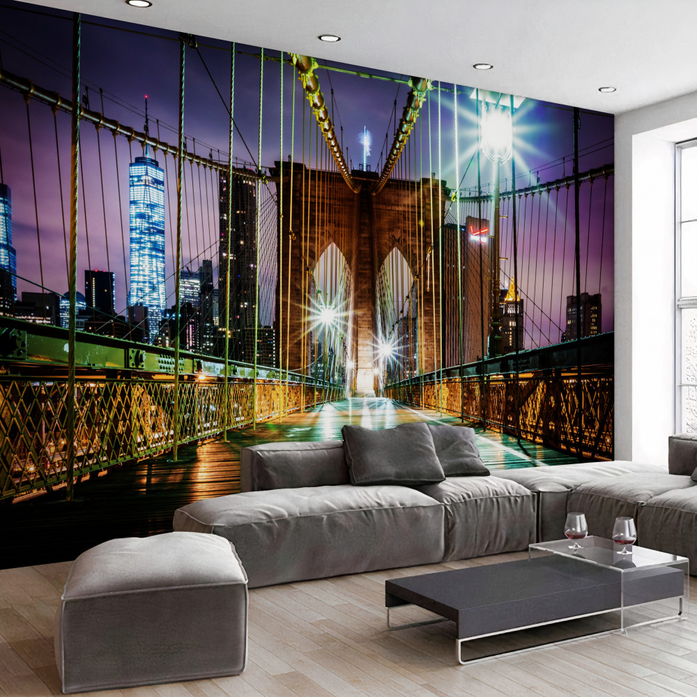 Fototapeta Most dla pieszych na Brooklynie