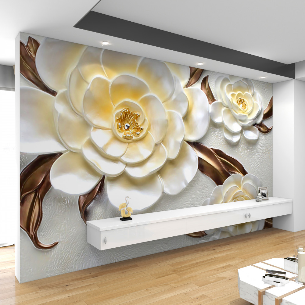 Fototapeta pąki białej magnolii