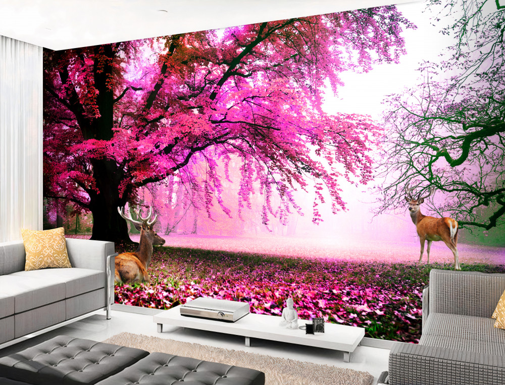 Fototapeta różowe kwiaty sakura pica