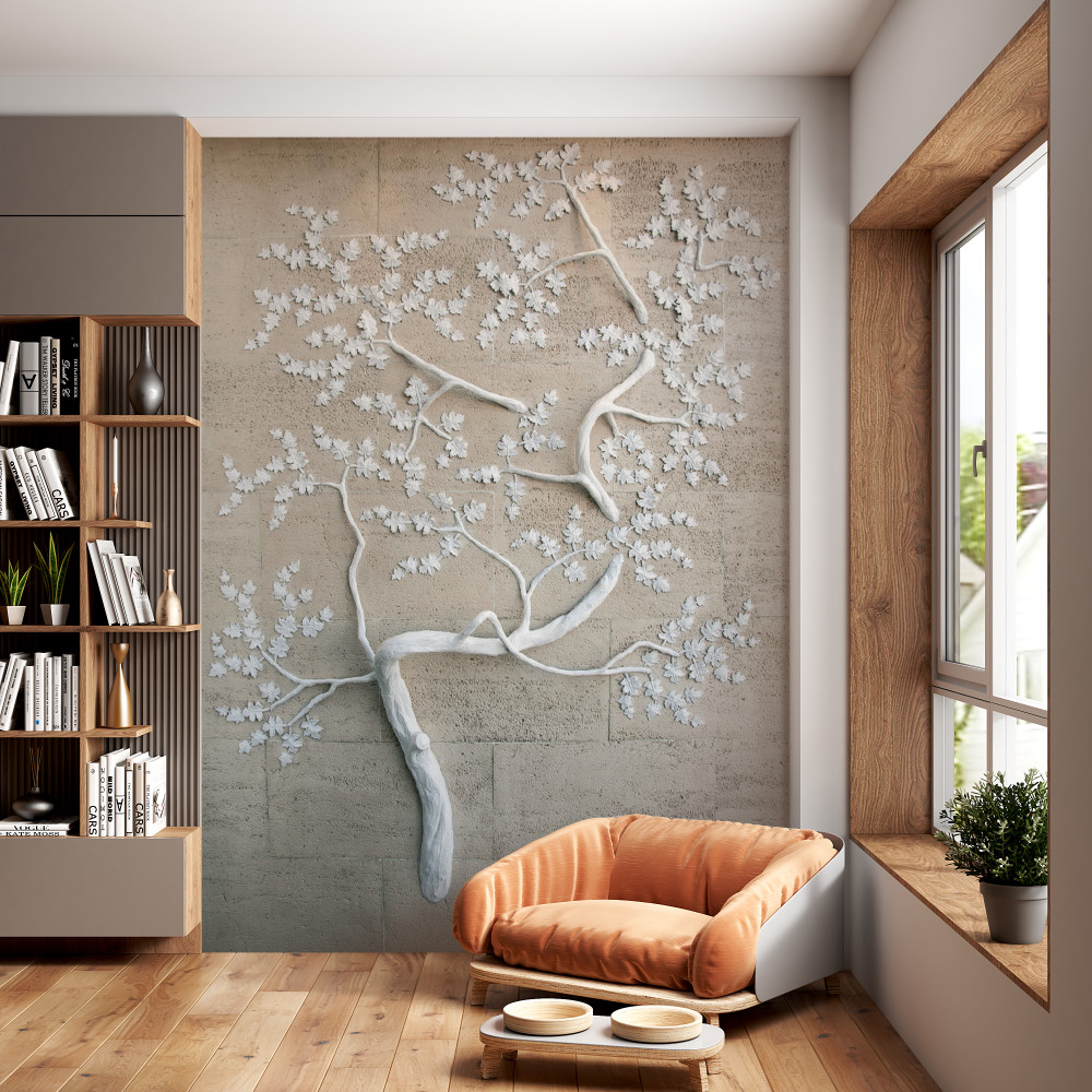 Fototapeta kwitnące drzewo sakura