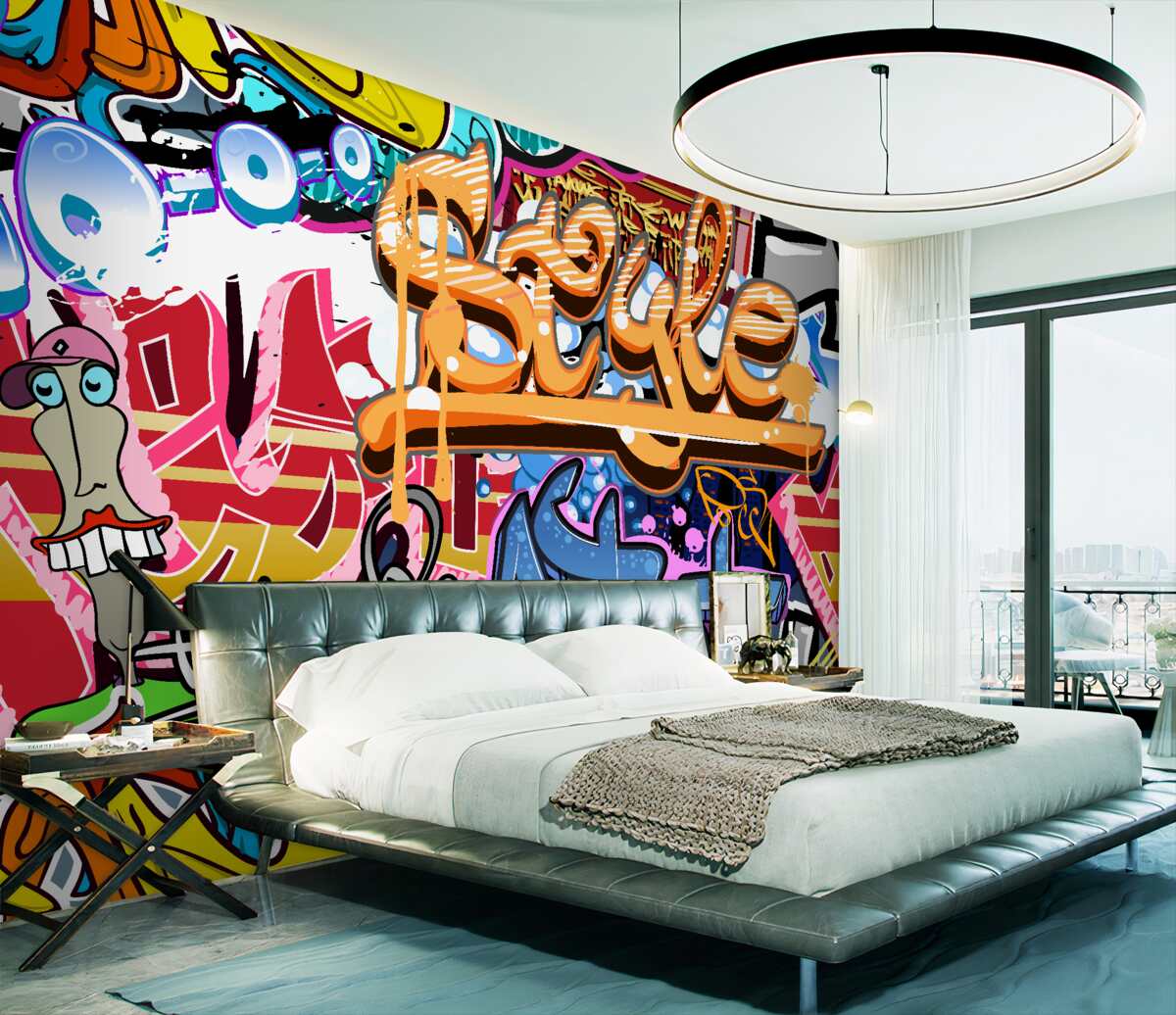 Fototapeta Kolorowe graffiti
