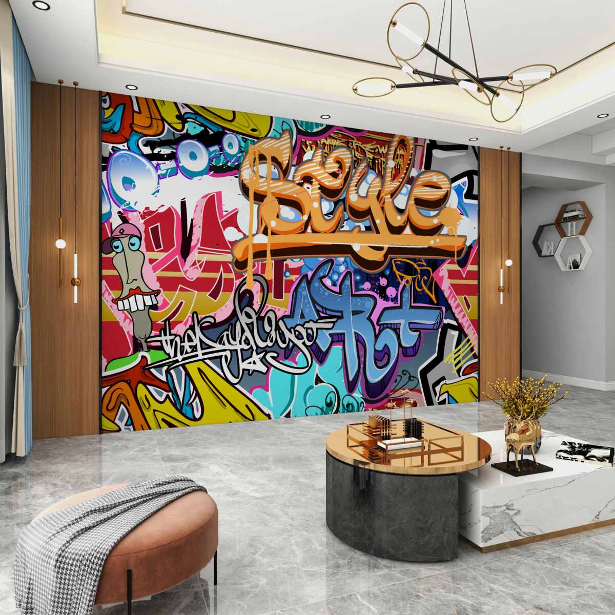 Fototapeta Kolorowe graffiti