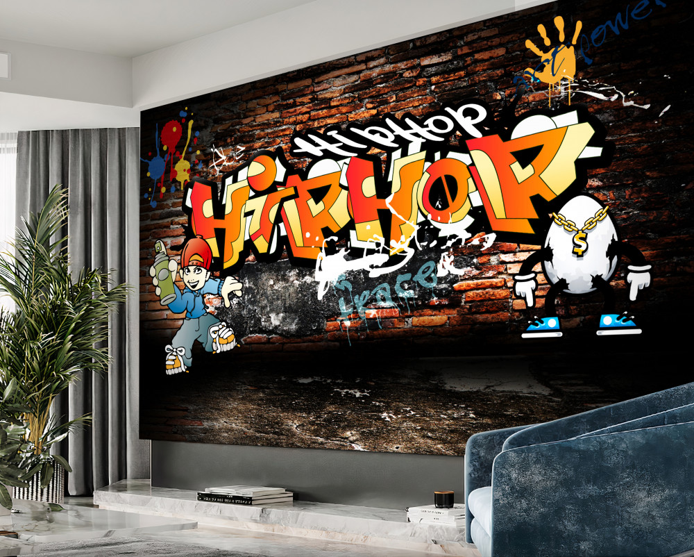 Fototapeta hip-hopowe graffiti
