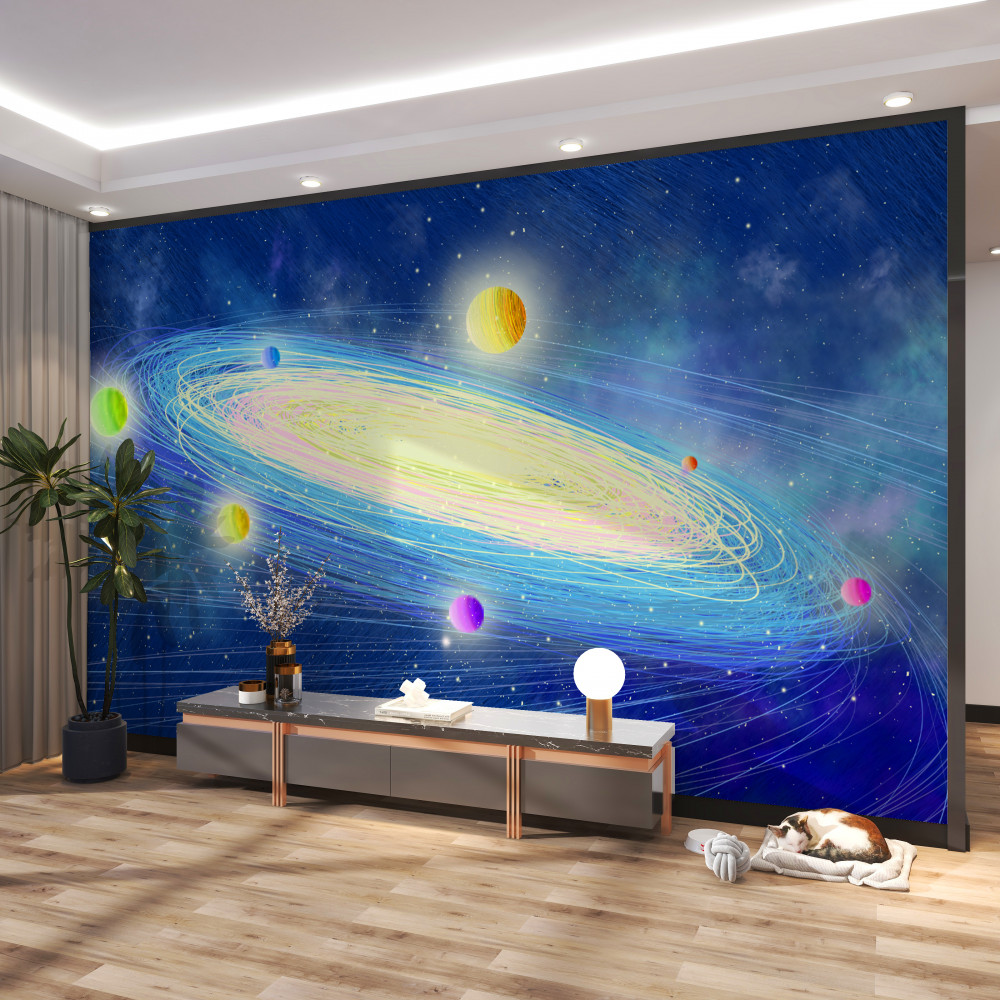 Fototapeta obrót planet wokół Słońca