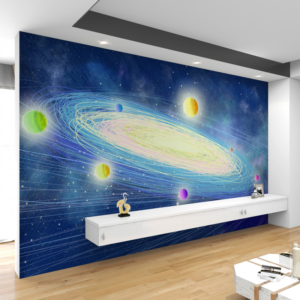 Fototapeta obrót planet wokół Słońca