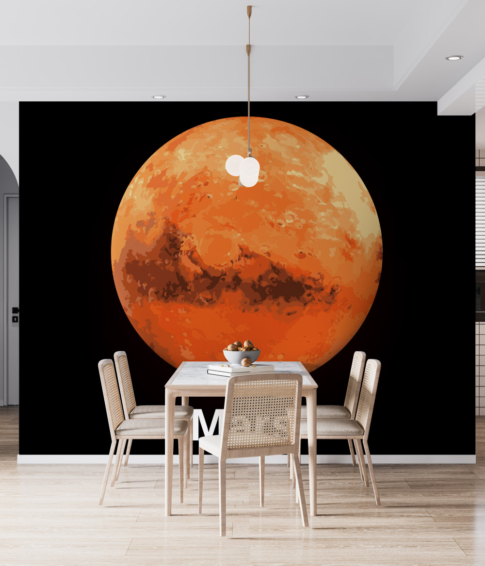 Fototapeta planeta mars blisko