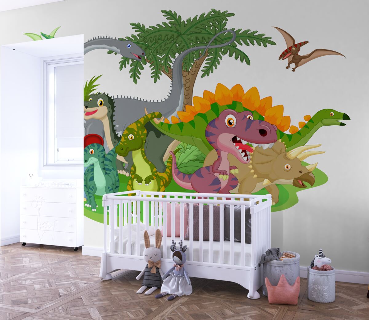 Fototapeta Uśmiechnięte dinozaury