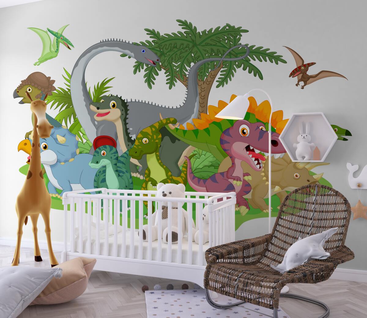 Fototapeta Uśmiechnięte dinozaury