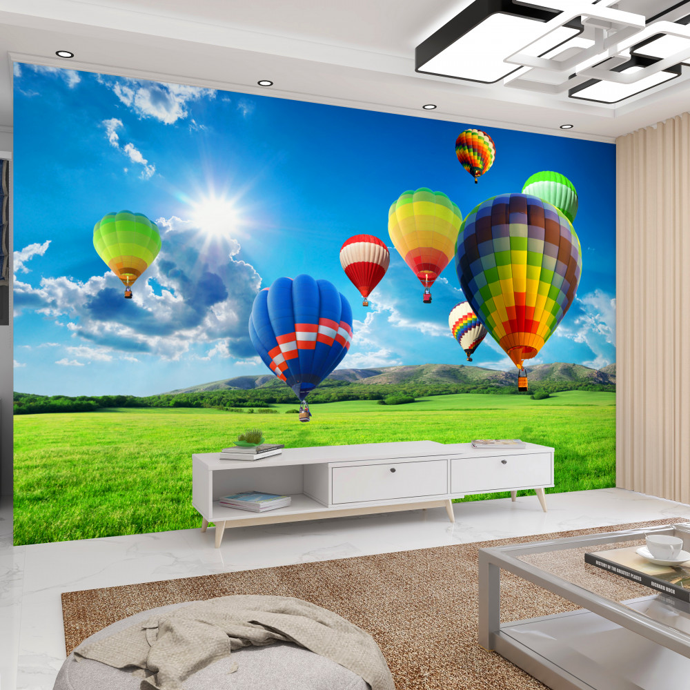 Fototapeta błyszczące balony