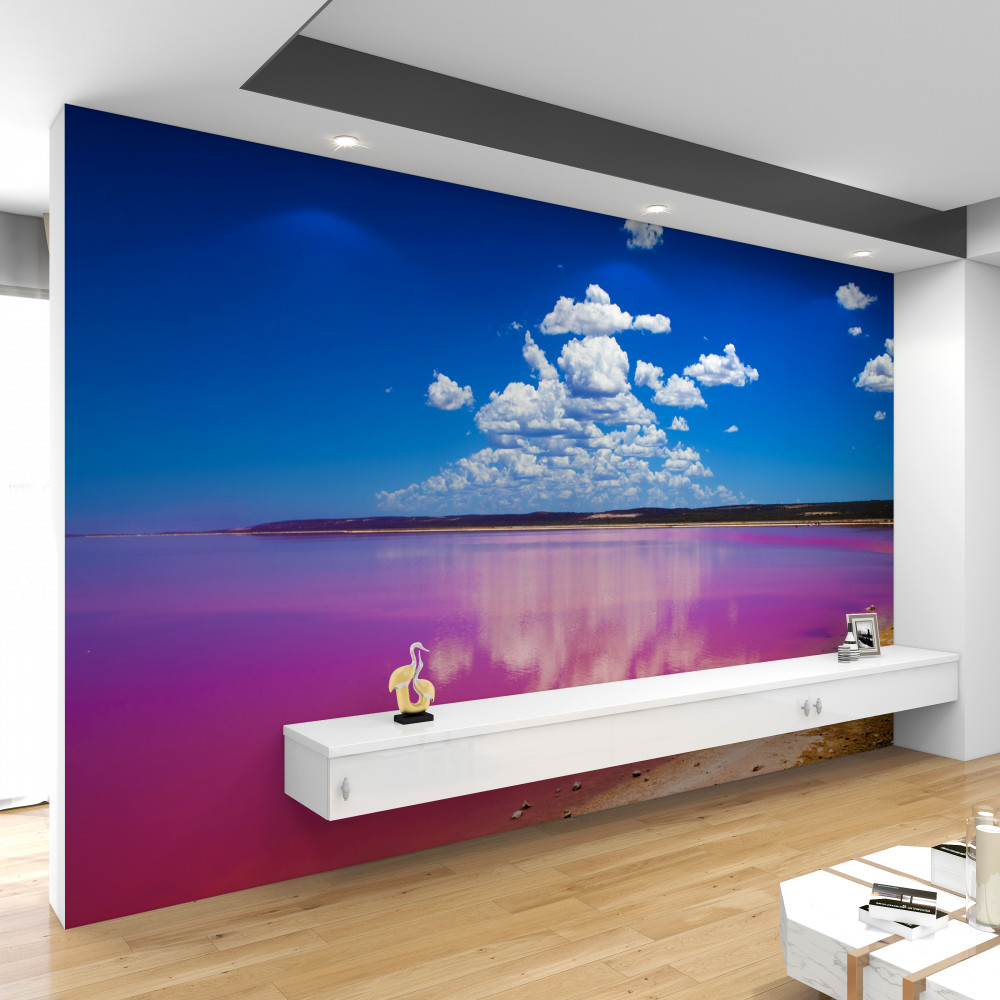 Fototapeta Laguna Różowego Jeziora Hutt