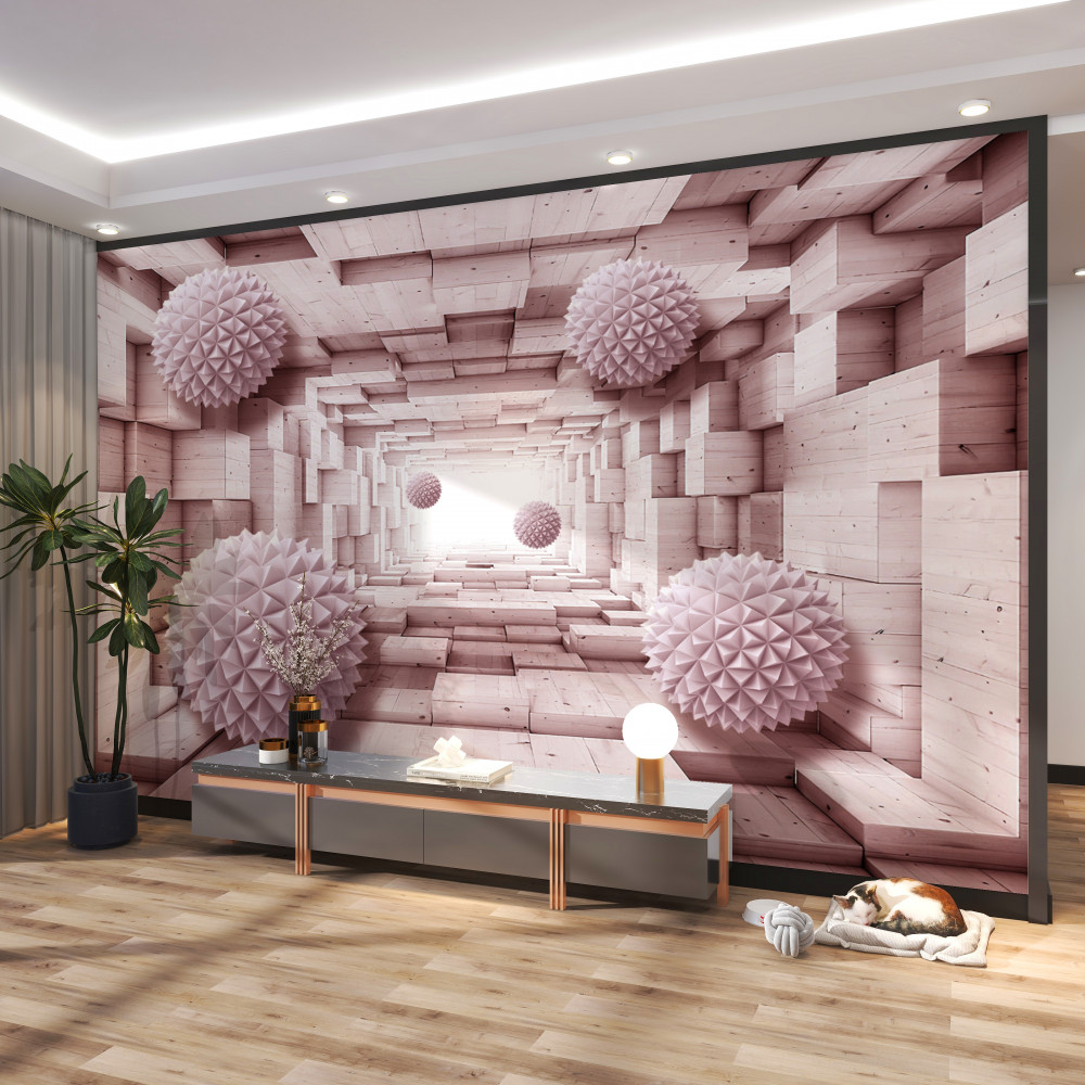 Fototapeta latające kule do geometrii nieskończoności