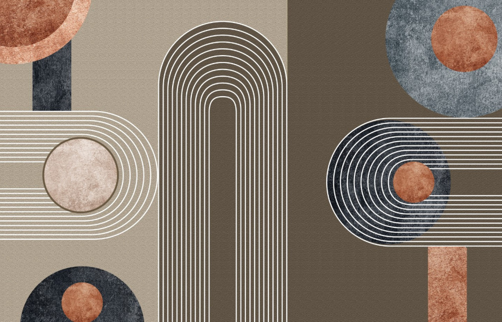 Fototapeta płynne linie