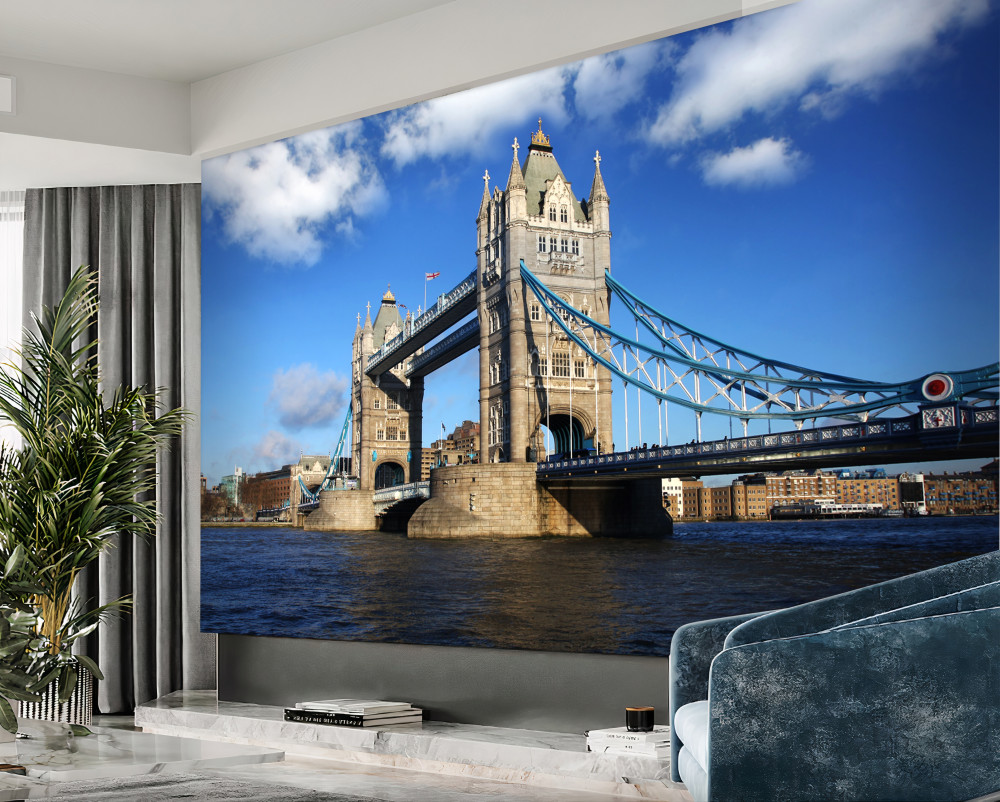Fototapeta Tower Bridge nad cichą rzeką