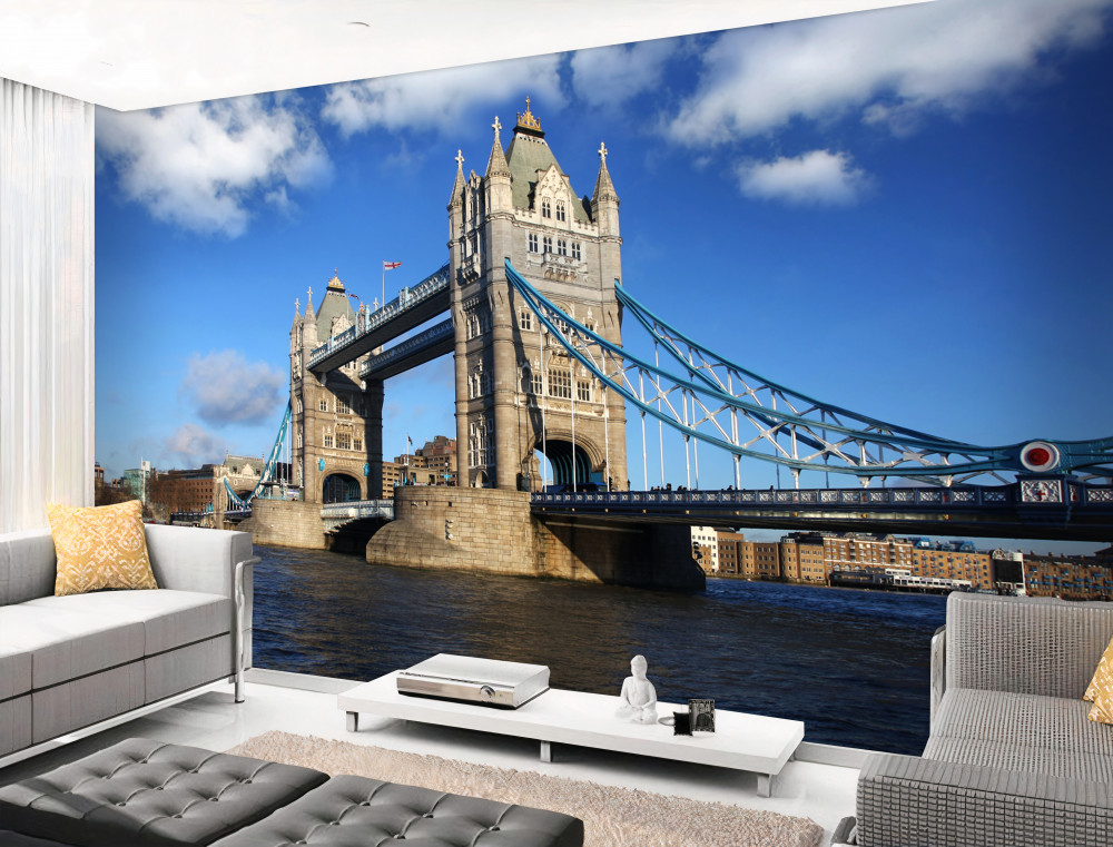 Fototapeta Tower Bridge nad cichą rzeką